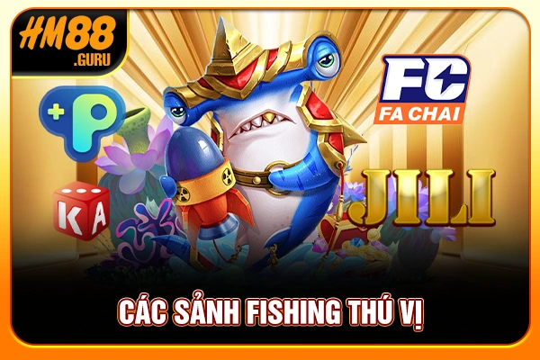 Các sảnh fishing thú vị